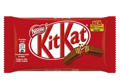 Шоколадный батончик KitKat с хрустящей вафлей 41,5 г с бесплатной доставкой  на дом из «ВкусВилл» | Санкт-Петербург