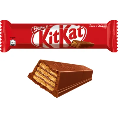 Шоколадный батончик «KitKat» с хрустящей вафлей, 40 г купить в Минске:  недорого, в рассрочку в интернет-магазине Емолл бай