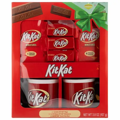 KIT KAT Dual Mug Set with Chocolates: A Dreamy Combo for KIT KAT  Enthusiasts!