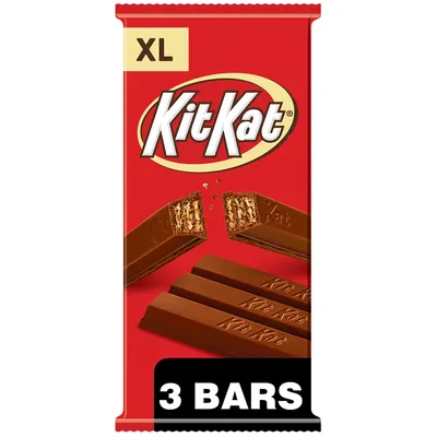 Kit Kat® Milk Chocolate Wafer XL Candy, Bar 4.5 oz, 12 Pieces - Walmart.com