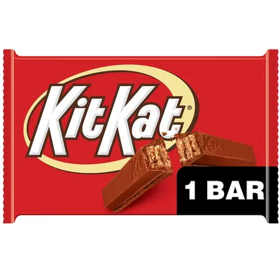 Kit Kat® Milk Chocolate Wafer Candy, Bar 1.5 oz - Walmart.com