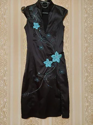 Купить Современное женское платье Cheongsam, короткое кружевное китайское  платье Ципао, винтажное элегантное платье Ци Пао, улучшенное | Joom