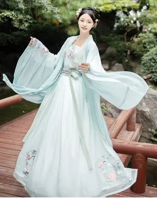 Ципао белое китайское платье, 7-9 лет