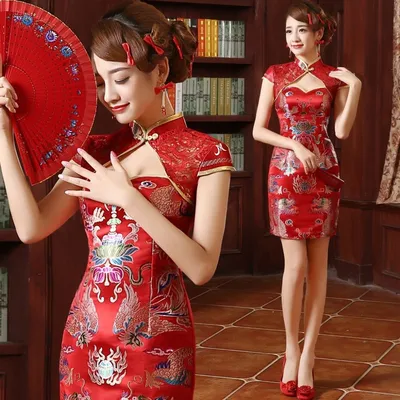 Китайское платье - 79 photo