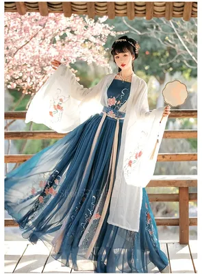 Традиционное традиционное китайское женское элегантное платье ханьфу,  Сказочная вышивка, сценический танцевальный к… | Традиционные платья, Китайские  платья, Платья