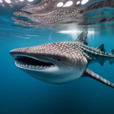 🦈 Китовая акула является самой …» — создано в Шедевруме