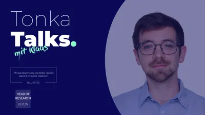 Tonka Talks mit Klaas | Tonka Communications
