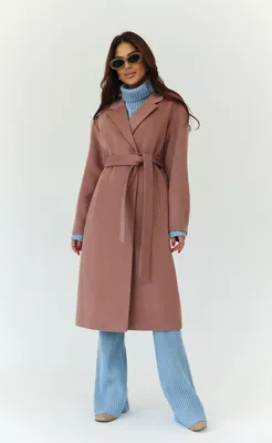 Классические женские пальто, цвет Розовый — Купить в Калуге | Женская  одежда Malina Bonita