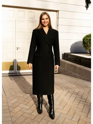 Женское шерстяное пальто классическое длинное приталенное Bublikaim  25579614 купить в интернет-магазине Wildberries