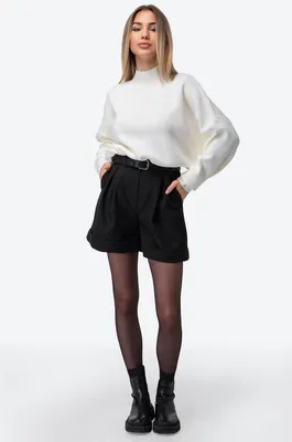 Женские классические шорты Happy Fox 6692603 черный купить оптом в  HappyWear.ru