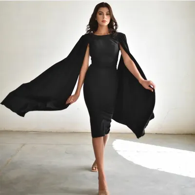 Классическое черное платье — цена 199 грн в каталоге Короткие платья ✓  Купить женские вещи по доступной цене на Шафе | Украина #11186283
