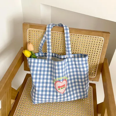 Мини-сумка для ключей, ретро клетчатая сумка для покупок, портативная  большая сумка для женщин и девочек – лучшие товары в онлайн-магазине Джум  Гик