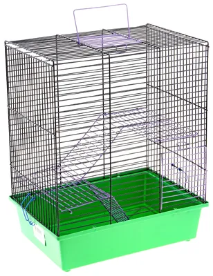 Клетка для хомяка 602НС (29х22х36см) ᐉ купить в Днепре, Киеве, Украине ≡  Цена, Отзывы || Сытая морда