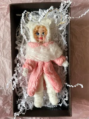 Ватная игрушка Зайка – купить онлайн на Ярмарке Мастеров – S4RX8BY |  Интерьерная кукла, Краснодар