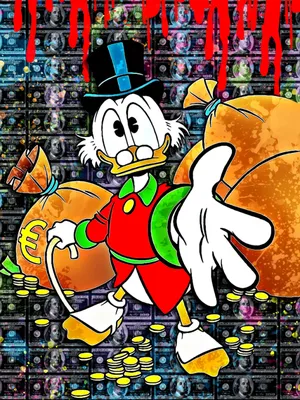 Купить постер (плакат) Duck Tales - Scrooge McDuck (артикул 120616)