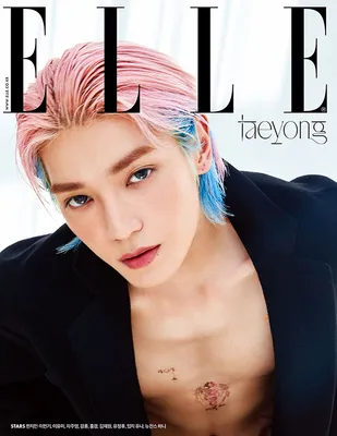 Тэён из NCT на обложке сентябрьского номера журнала Elle Korea 2023 года