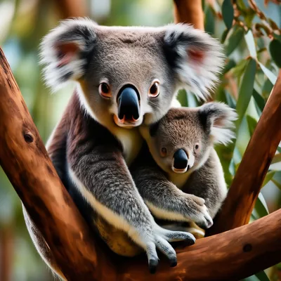 koalas | Детеныш коалы, Коала, Шаблоны животных