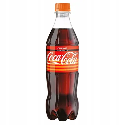 Безалкогольный газированный напиток Coca-Cola «Orange» Zero со вкусом  апельсина - «Новинка от кока-колы. Запах есть, а вкуса нет.» | отзывы