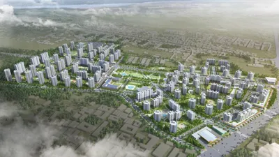 Представлена концепция южнокорейского проекта современного жилого комплекса  в городе Коканде