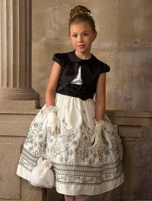 Детское платье с длинным рукавом, на возраст 2-12 лет | AliExpress