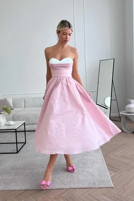 Вечерние платья с пышной юбкой до колена купить в Москве – Цена в  интернет-магазине PrincessDress