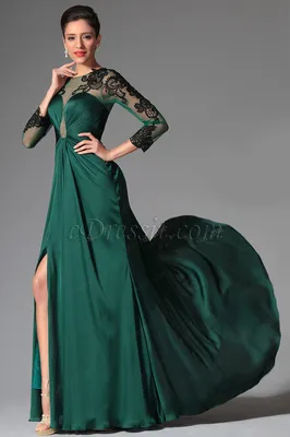 Шикарное вечернее платье в пол с черной юбкой DOLLY Tarik Ediz ✓ купить в  салоне Виктория!