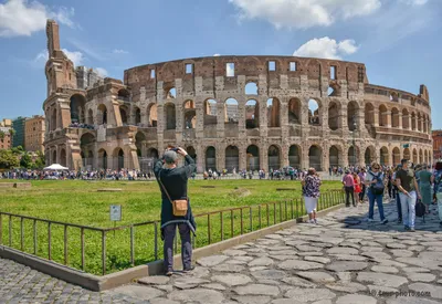 Colosseum. Roma. Italy — Колизей. Рим. Италия | Достопримечательности  Европы в наших путешествиях