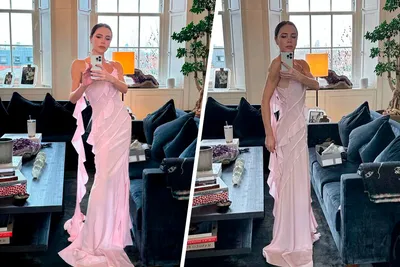 Виктория Бекхэм показала прозрачное платье из новой коллекции на фоне  слухов о долгах - Газета.Ru | Новости