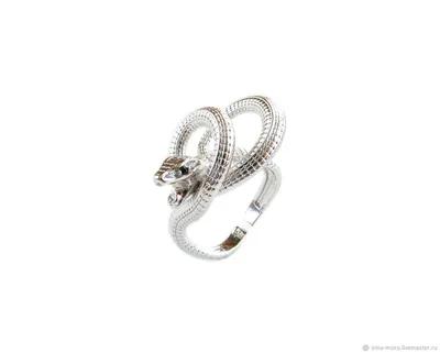 Кольцо змея серебро 925 - Серебряное женское кольцо с фианитами Анаконда  (ID#1533725357), цена: 1012 ₴, купить на Prom.ua