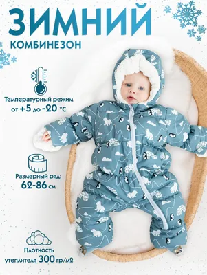 Комбинезон 40 гр Утеплителя для Малыша – купить в интернет-магазине OZON по  низкой цене