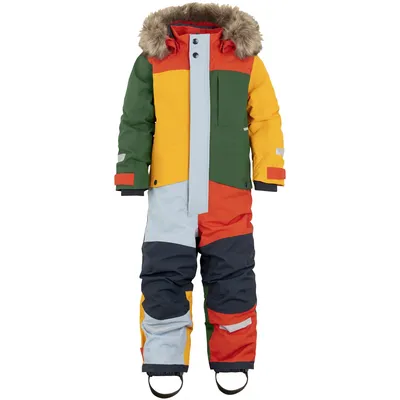 Комбинезон детский didriksons bjornen kids coverall, синий ураган, 502677  502677 купить по низкой цене в интернет-магазине МаМаМа.РФ