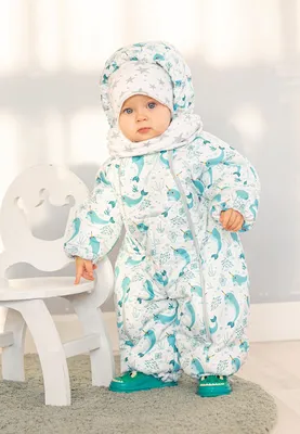 Зимний комбинезон для малышей от 0 до 1 года, Коди: Светло-розовый купить в  интернет-магазине Avekids.ru, цена