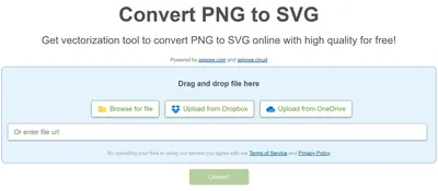 Конвертировать PNG в SVG онлайн - Бесплатный онлайн-конвертер