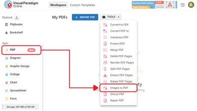 Как конвертировать JPG в PDF - Visual Paradigm Blog Ру́сский
