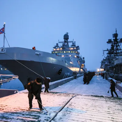 Большой десантный корабль \"Петр Моргунов\" прибыл на Северный флот - РИА  Новости, 30.01.2021