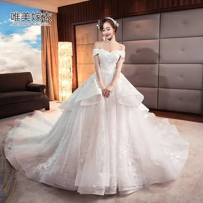 Простые корейские свадебные платья в стиле русалки, сатиновые Свадебные  платья без рукавов с длинным шлейфом, корейские свадебные платья |  AliExpress