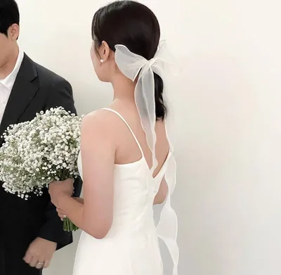 В каких платьях выходят замуж корейские невесты: 25 реальных фото | theGirl