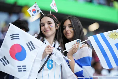 Лучшие фото ЧМ-2022, день 5: ножницы Ришарлисона, яркие корейцы и Роналду  на трибуне