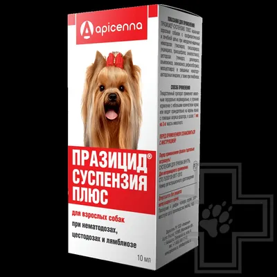 Купить Празицид-суспензия Плюс от гельминтов для собак - доставка, цена и  наличие в интернет-магазине и аптеках Доктор Вет