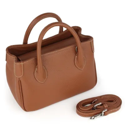 Большая дорожная/спортивная коричневая сумка из кожи Италия | Volentieri