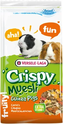 Сухой корм для морских свинок Versele-Laga Сrispy Muesli Guinea Pigs, 1 кг  - отзывы покупателей на маркетплейсе Мегамаркет | Артикул  товара:100001282705