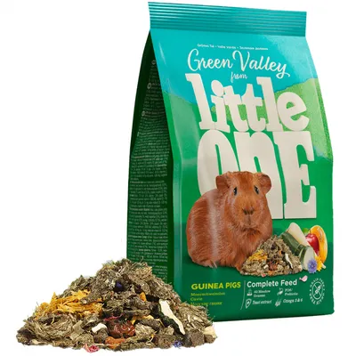 Сухой корм для морских свинок Little One, Green Valley, 750 г - отзывы  покупателей на маркетплейсе Мегамаркет | Артикул товара:100022761808