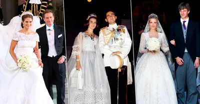 От Елизаветы до Летиции: секретные детали свадебных платьев принцесс и  герцогинь | MARIECLAIRE