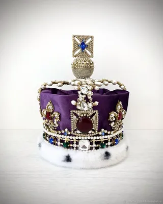 Корона Британской Империи – заказать на Ярмарке Мастеров – QR7LERU |  Короны, Москва