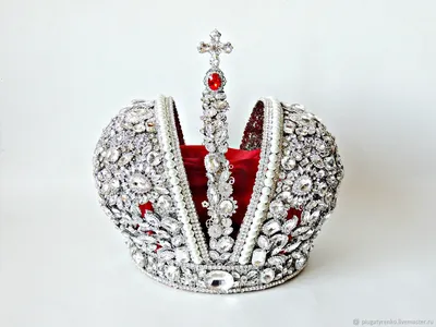 Большая императорская корона Российской империи – заказать на Ярмарке  Мастеров – M11D4RU | Короны, Калач