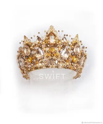 Корона, золотая корона, большая корона – заказать на Ярмарке Мастеров –  PINFORU | Короны, Энгельс