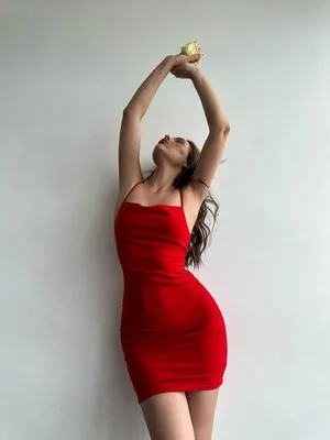 Платье короткое красное однотонное на брителях приталено качественная  стильная трендовая — цена 510 грн в каталоге Короткие платья ✓ Купить  женские вещи по доступной цене на Шафе | Украина #123191454