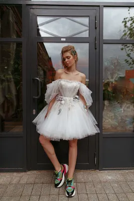 Короткие свадебные платья в Москве | Свадебные платья, Короткое свадебное  платье, Платья