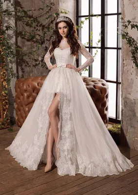 Купить короткое свадебное платье в Москве по выгодной цене в салоне «Эдем»