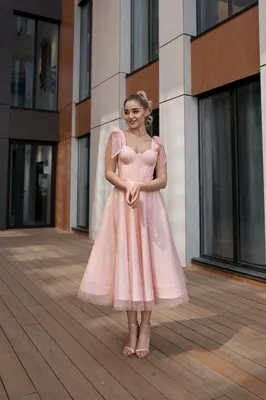 Пышное короткое вечернее платье Liberta Orian — купить в Москве - Свадебный  ТЦ Вега
